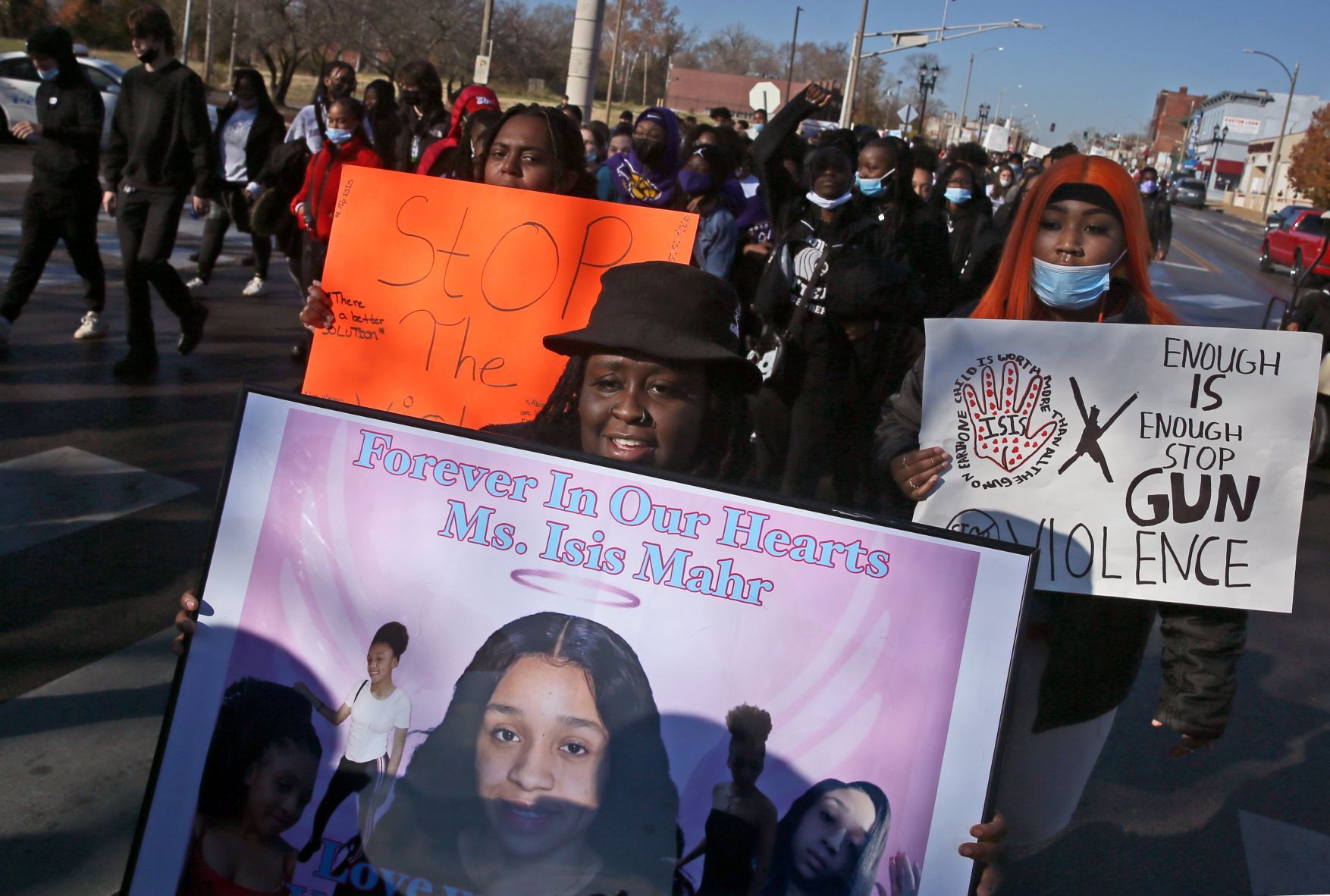 Isis Mahr's death sparks 'Movement Not Moment' march of students